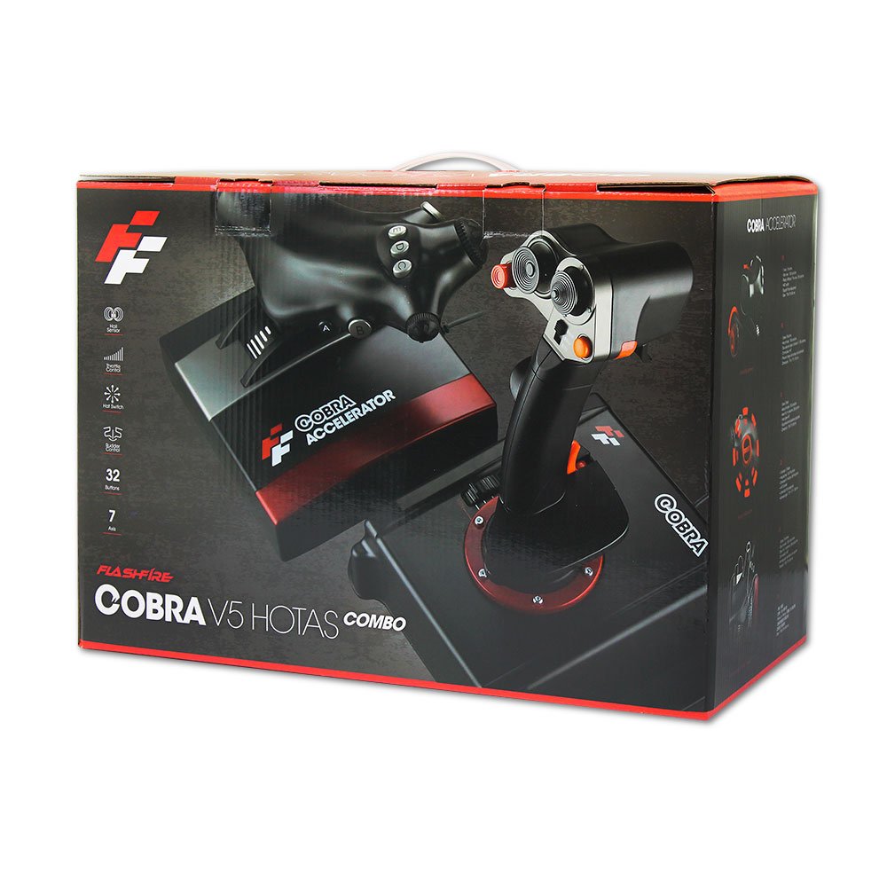 FlashFire Cobra V5 HOTAS Combo シュミレーター Cobra V5 Hotas Combo (PC) : Amazon.co.uk: PC & Video Games